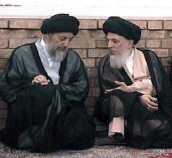 اية الله العظمى السيد محمد سعيد_الحكيم واية الله_السيد_محمد_باقر_الحكيم