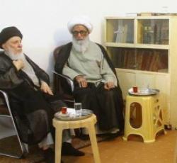 اية الله العظمى السيد الحكيم واية الله العظمى الشيخ النجفي