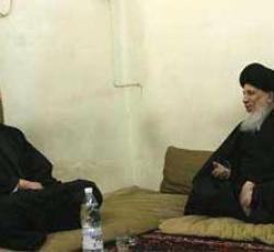 اية الله العظمى السيد الحكيم والسيد عبد العزيز الحكيم