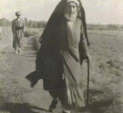 الشيخ التبريزي في طريق كربلاء