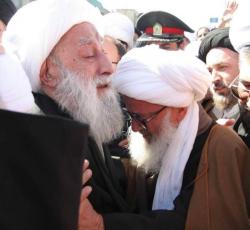 اية الله العظمى الشيخ وحيد الخراساني واية الله العظمى الشيخ جواد التبريزي