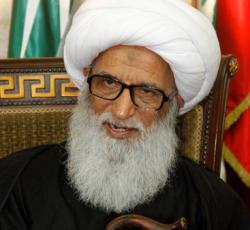 اية الله العظمى الشيخ النجفي.