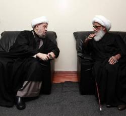 اية الله الشيخ النجفي والشيخ مفيد الفقيه.