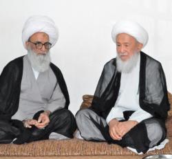 الشيخ النجفي والشيخ الفياض.