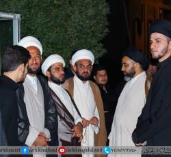 لحظات انتظار جثمان الشهيد